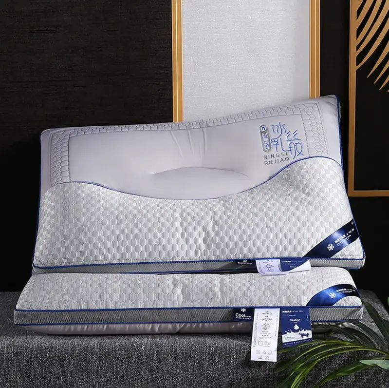 枕头 企鹅冰丝乳胶枕